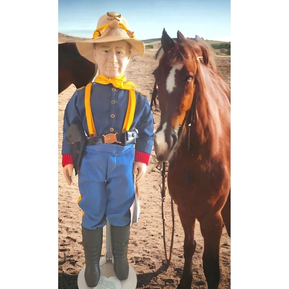 VTG THE DUKE Limited 1982 Effanbee John Wayne American Guardian of West Doll EC